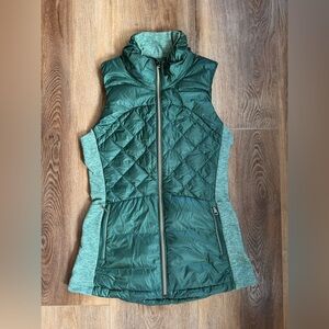 Women's Lululemon Green Quilted down Vest
